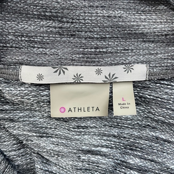 Athleta Gray Zip Up Jacket - Picture 3 of 5